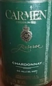 卡門珍藏霞多麗干白葡萄酒(Carmen Reserve Chardonnay, Maipo Valley, Chile)