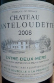 康路德特城堡干白葡萄酒(Chateau Canteloudette Blanc, Entre-deux-Mers, France)