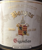 波帕斯酒庄阿尔方斯先生红葡萄酒(Bonpas Sieur Alphonse, Gigondas, France)