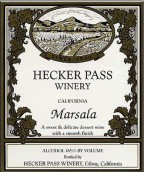 赫克帕斯馬沙拉甜白葡萄酒(Hecker Pass Marsala, California, USA)