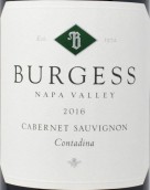 伯吉斯酒莊康塔蒂納赤霞珠紅葡萄酒(Burgess Contadina Cabernet Sauvignon, Napa Valley, USA)