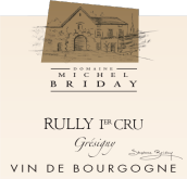 米歇爾布里代酒莊格雷斯尼（呂利一級園）白葡萄酒(Domaine Michel Briday Gresigny, Rully 1er Cru, Cote Chalonnaise, France)