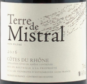 埃斯特扎格酒莊密斯脫拉之地紅葡萄酒(Vignerons d'Estezargues Terre de Mistral, Cotes du Rhone, France)