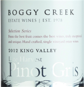 沼澤溪遲摘灰皮諾甜白葡萄酒(Boggy Creek Late Harvest Pinot Gris, Victoria, Australia)