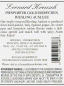 Leonard Kreusch Piesporter Goldtropfchen Riesling Auslese, Mosel, Germany