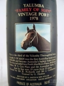 御蘭堡良駒壯仔年份波特酒(Yalumba Thoroughbred Series Family of Man Vintage Port, Barossa Valley, Australia)