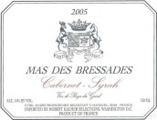 布雷薩德斯赤霞珠西拉干紅葡萄酒(Mas des Bressades Cabernet-Syrah, Vin de Pays du Gard, France)