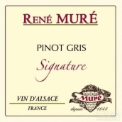 雷內(nèi)·穆勒酒莊簽名灰皮諾白葡萄酒(Rene Mure Pinot Gris Signature, Alsace, France)