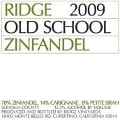 山脊酒莊老學(xué)院仙粉黛紅葡萄酒(Ridge Vineyards Old School Zinfandel, Sonoma County, USA)