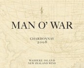 門歐沃酒莊霞多麗白葡萄酒(Man O' War Chardonnay, Waiheke Island, New Zealand)