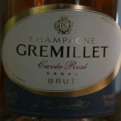 歌瑞特釀粉紅香檳(Champagne Gremillet Cuvee Rose, Champagne, France)