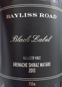 貝里斯路黑標(biāo)歌海娜-西拉-慕合懷特混釀干紅葡萄酒(Bayliss Road Black Label Grenache Shiraz Mataro, McLaren Vale, Australia)