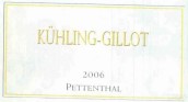 Kuhling-Gillot Pettentahl Riesling Grosses Gewachs, Rheinhessen, Germany