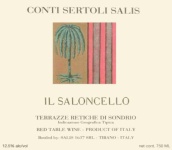 康提瑟托利酒莊薩隆塞洛紅葡萄酒(Conti Sertoli Salis Il Saloncello Terrazze Retiche di Sondrio IGT, Lombardy, Italy)
