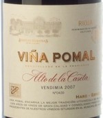 比尔拜娜酒庄玻玛园卡赛塔高地红葡萄酒(Bodegas Bilbainas Vina Pomal Alto de la Caseta, Rioja DOCa, Spain)