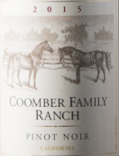 庫(kù)姆伯酒莊釀酒師收藏黑皮諾干紅葡萄酒(Coomber Family Ranch Vintner's Collection Pinot Noir, California, USA)