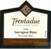 特倫赤霞珠干白葡萄酒(Trentadue Sauvignon Blanc, Dry Creek Valley, USA)