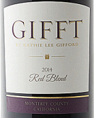 吉夫特混釀干紅葡萄酒(Gifft Wines Red Blend, Monterey County, USA)