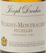 約瑟夫杜魯安普榭樂（普里尼-蒙哈榭一級園）白葡萄酒(Joseph Drouhin Pucelles, Puligny-Montrachet Premier Cru, France)