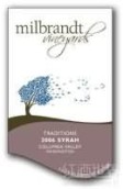 Milbrandt Vineyards Traditions Syrah, Columbia Valley, USA