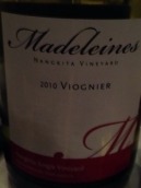 馬德萊納南基塔維歐尼干白葡萄酒(Madeleine's Nangkita Viognier,South Fleurieu,Australia)