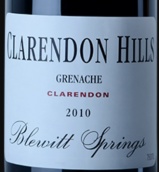 克拉倫敦山布盧伊特泉園歌海娜紅葡萄酒(Clarendon Hills Blewitt Springs Grenache, Clarendon, Australia)