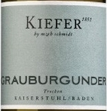 基弗酒莊頑皮王灰皮諾干白葡萄酒(Weingut Kiefer Freche Kaiserstuhler Grauburgunder Qba Trocken, Kaiserstuhl, Baden, Germany)