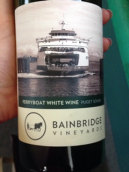 班布里奇灰皮諾混釀白葡萄酒(BainBridge Pinot Girs Blend, Puget Sound, USA)