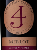 福爾家族梅斯特園梅洛干紅葡萄酒(Fore Family Meister Vineyard Merlot, Napa Valley, USA)