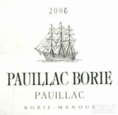 波赫馬努波雅克波利干紅葡萄酒(Borie Manoux Pauillac Borie, Pauillac, France)