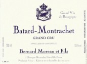 莫羅父子酒莊（巴塔-蒙哈榭特級園）白葡萄酒(Domaine Bernard Moreau et Fils Batard-Montrachet Grand Cru, Cote de Beaune, France)