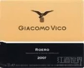 Giacomo Vico Roero DOCG, Piedmont, Italy