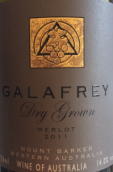 佳芙瑞酒莊旱作梅洛紅葡萄酒(Galafrey Dry Grown Merlot, Mount Barker, Australia)