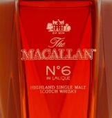 麥卡倫耀鉆單一麥芽蘇格蘭威士忌(The Macallan No.6 in Lalique Single Malt Scotch Whisky, Highlands, UK)