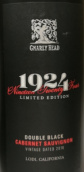 旋藤蔓酒庄1924限量版双黑赤霞珠红葡萄酒(Gnarly Head 1924 Limited Edition Double Black Cabernet Sauvignon, Lodi, United States)