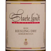 州地酒莊雷司令干型白葡萄酒(Staete Landt Dry Riesling, Marlborough, New Zealand)