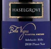 豪富貝拉魏格納黑皮諾干紅葡萄酒(Haselgrove Bella Vigna Pinot Noir, Adelaide Hills, Australia)