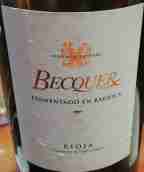 埃斯庫德羅貝克爾酒莊紅葡萄酒(Bodegas Escudero Becquer, Rioja DOCa, Spain)