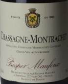 葩美酒莊（夏山-蒙哈榭村）白葡萄酒(Prosper Maufoux Chassagne-Montrachet, Cote de Beaune, France)