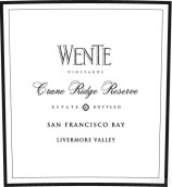 威迪酒莊山脊珍藏梅洛紅葡萄酒(Wente Vineyards Crane Ridge Reserve Merlot, Livermore Valley, USA)