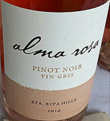 阿爾巴羅莎酒莊黑皮諾桃紅葡萄酒(Alma Rosa Vin Gris Pinot Noir, Sta. Rita Hills, USA)