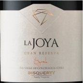 彼斯克提拉豪雅珍藏西拉干紅葡萄酒(Vina Bisquertt Casa La Joya Reserve Syrah, Colchagua Valley, Chile)