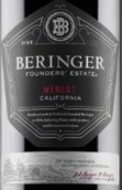 貝靈哲創(chuàng)始園梅洛紅葡萄酒(Beringer Founders' Estate Merlot, California, USA)