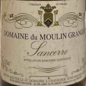 穆林葛蘭杰酒莊白葡萄酒(Domaine du Moulin Granger Sancerre, Loire, France)