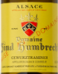 鸿布列什酒庄琼瑶浆白葡萄酒(Domaine Zind-Humbrecht Gewurztraminer, Alsace, France)