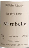 施特夫勒生命之水布拉斯白葡萄酒(Domaine Stoeffler Eaux-De-Vie Mirabelle d'Alsace, Alsace, France)