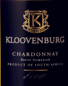 庫隆溫堡霞多麗干白葡萄酒（經(jīng)橡木桶發(fā)酵）(Kloovenburg Barrel Fermented Chardonnay, Swartland, South Africa)