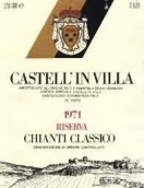 卡斯特林莊園經(jīng)典基安帝紅葡萄酒(Castell'in Villa Chianti Classico DOCG, Tuscany, Italy)