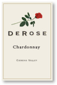 玫瑰霞多麗干白葡萄酒(DeRose Vineyards Chardonnay, Cienega Valley, USA)