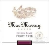 麥克莫雷黑皮諾干紅葡萄酒（索諾瑪海岸）(MacMurray Ranch Pinot Noir, Sonoma Coast, USA)